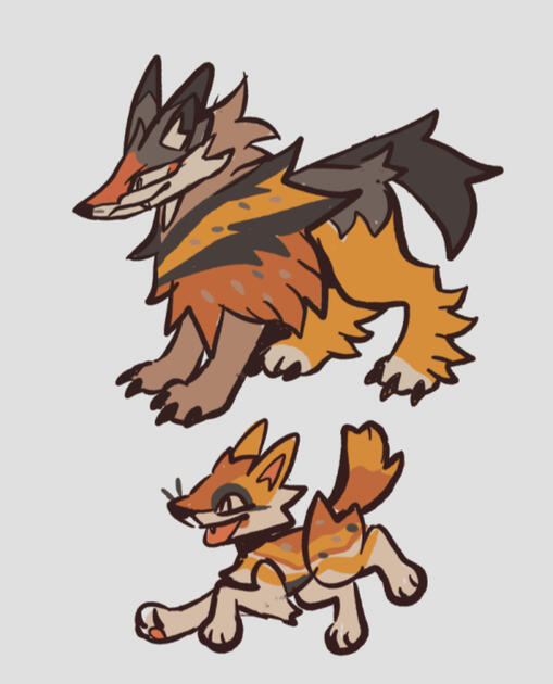Ground type, inspired by coyotes, canyons, ponchos