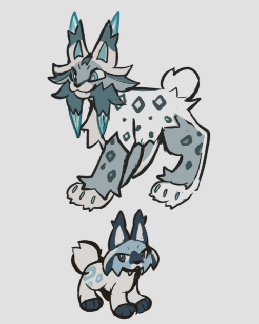 Ice, a lynx/bobcat design