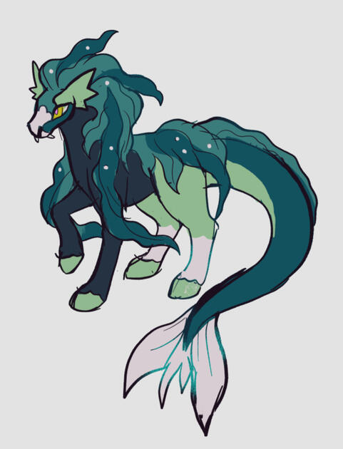 Water/Fairy, a kelpie concept
