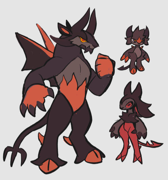 Dark/Fire, a lucifer inspired design, the pseudo legendary of the line